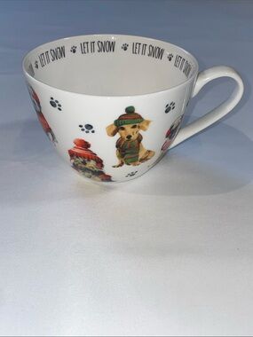 Portobello By Design Let It Snow Bone China Mug